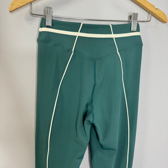 Yellow The Label Colby Contour Leggings Green High Rise Women's S - Picture 9 of 11